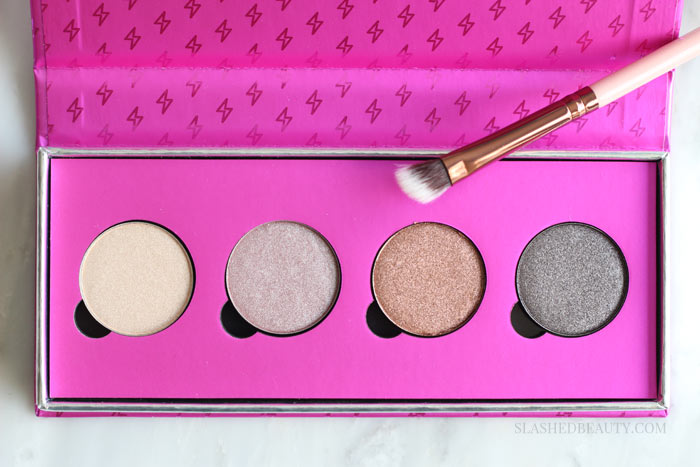 Get the scoop about the new ColourPop Pressed Powder Shadows & see swatches of eight shades! | Slashed Beauty