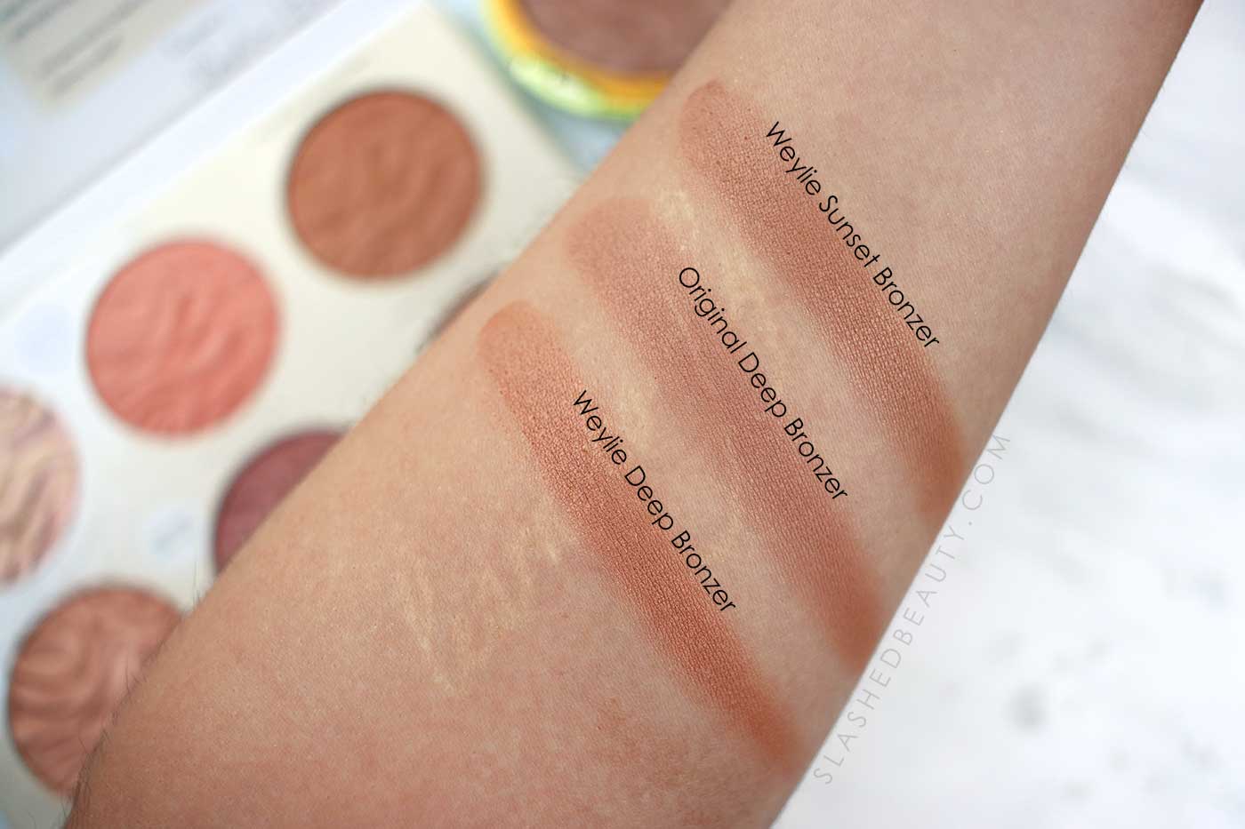 Deep Bronzer Comparison | Physicians Formula Butter Collection x Weylie Hoang Palette Review | Slashed Beauty