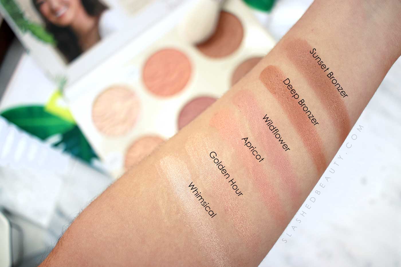 Physicians Formula Butter Collection x Weylie Hoang Palette Swatches | Slashed Beauty