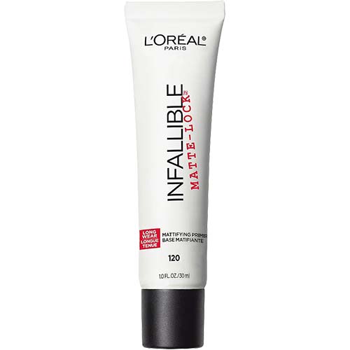 loreal-infallible-matte-primer | Slashed Beauty L'Oreal Infallible Pro Matte Lock Primer | The Best Drugstore Primers for Every Makeup Goal & Skin Type | Slashed Beauty