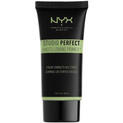 nyx-studio-perfect-green-primer | Slashed Beauty NYX Studio Perfect Photo-Loving Primer | The Best Drugstore Primers for Every Makeup Goal & Skin Type | Slashed Beauty